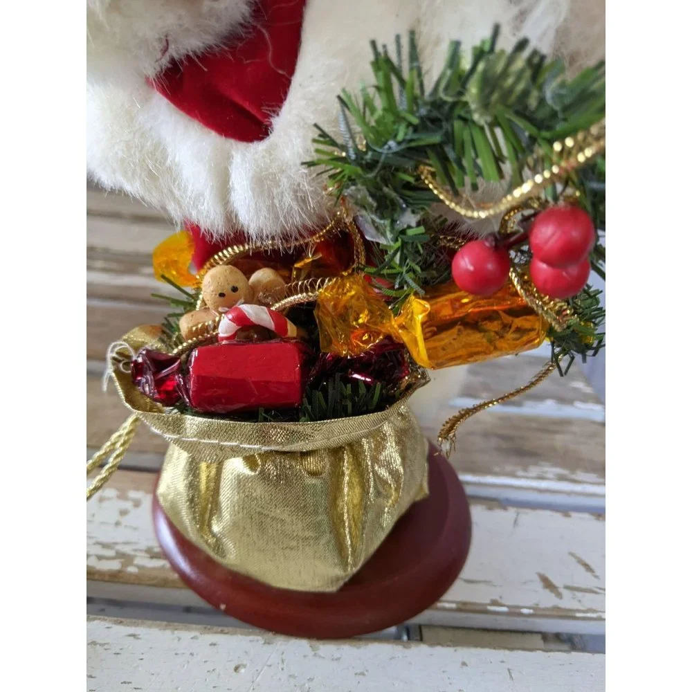 Candy Santa decor home Holiday Xmas figurine‎ statu